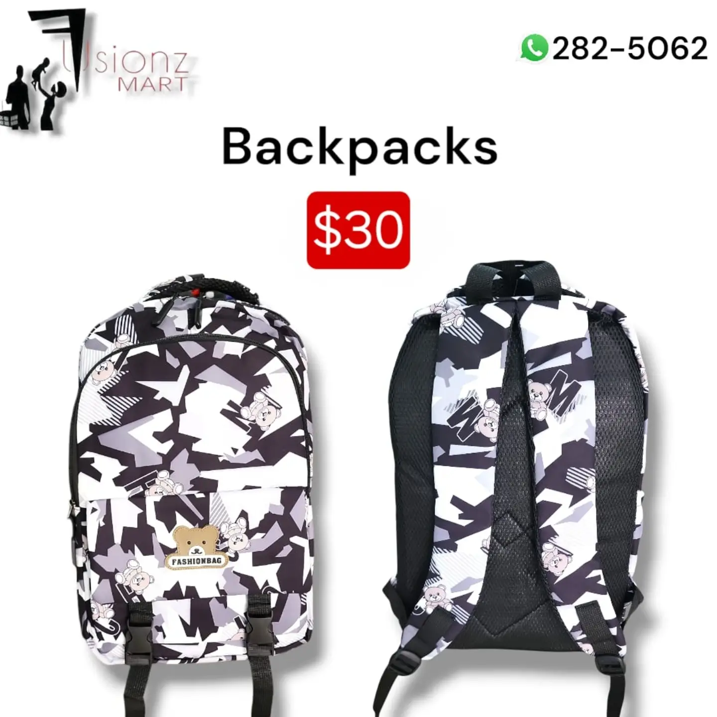 Fusionz Mart Toddler & Regular Backpacks – From $25