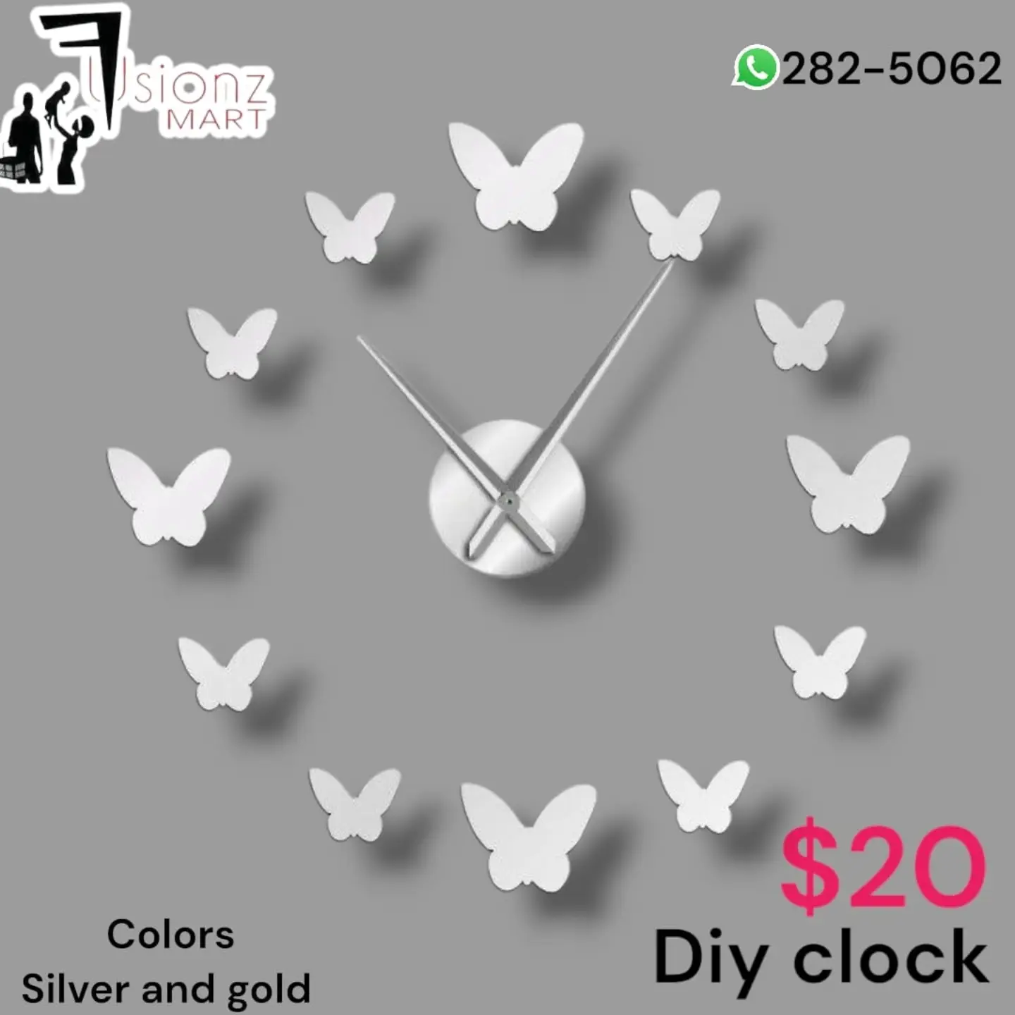 DIY Wall Clocks – $20 Each | New Arrivals at Fusionz Mart