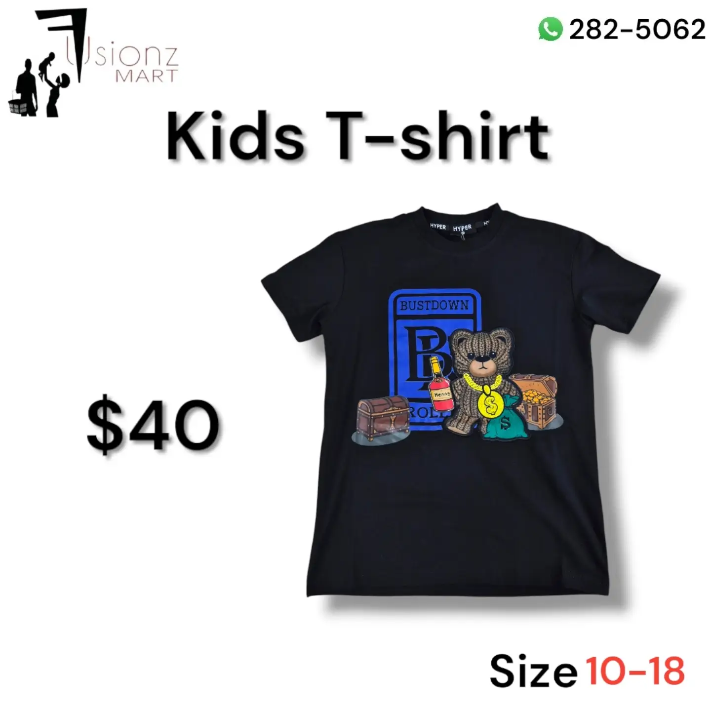 Kids T-Shirts from $30 at Fusionz Mart