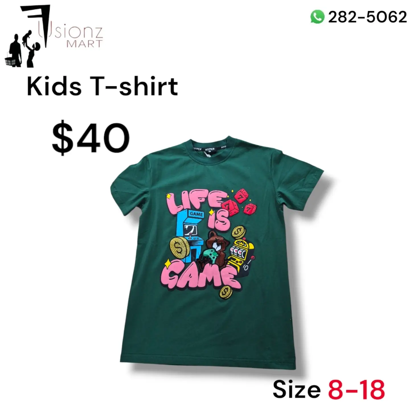 Kids T-Shirts from $30 at Fusionz Mart