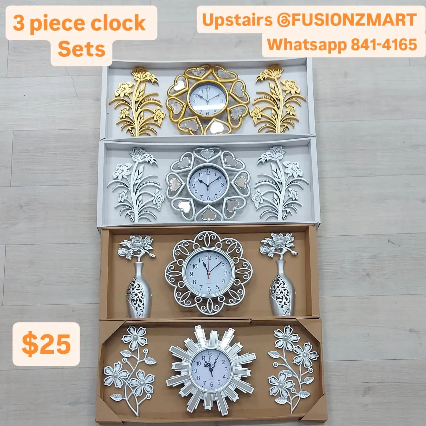 Wall Clocks Available at Fusionz Mart – From $25