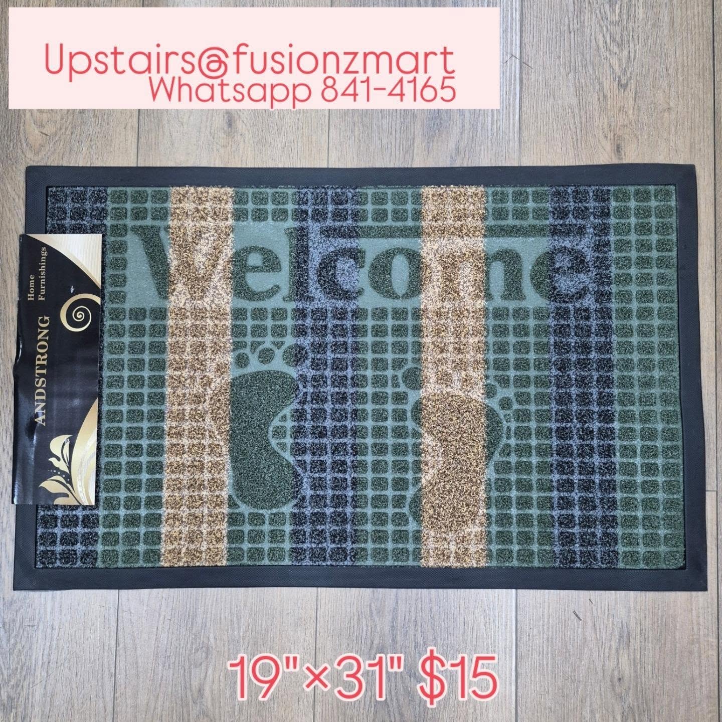 Door Mats from $10 at Fusionz Mart