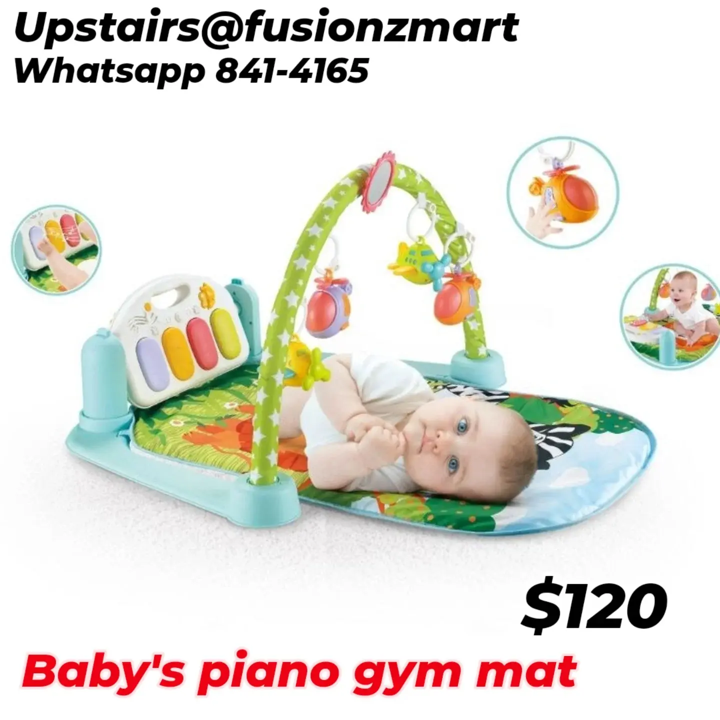 Electric Toy Pets & Baby Music Mobile Available at Fusionz Mart