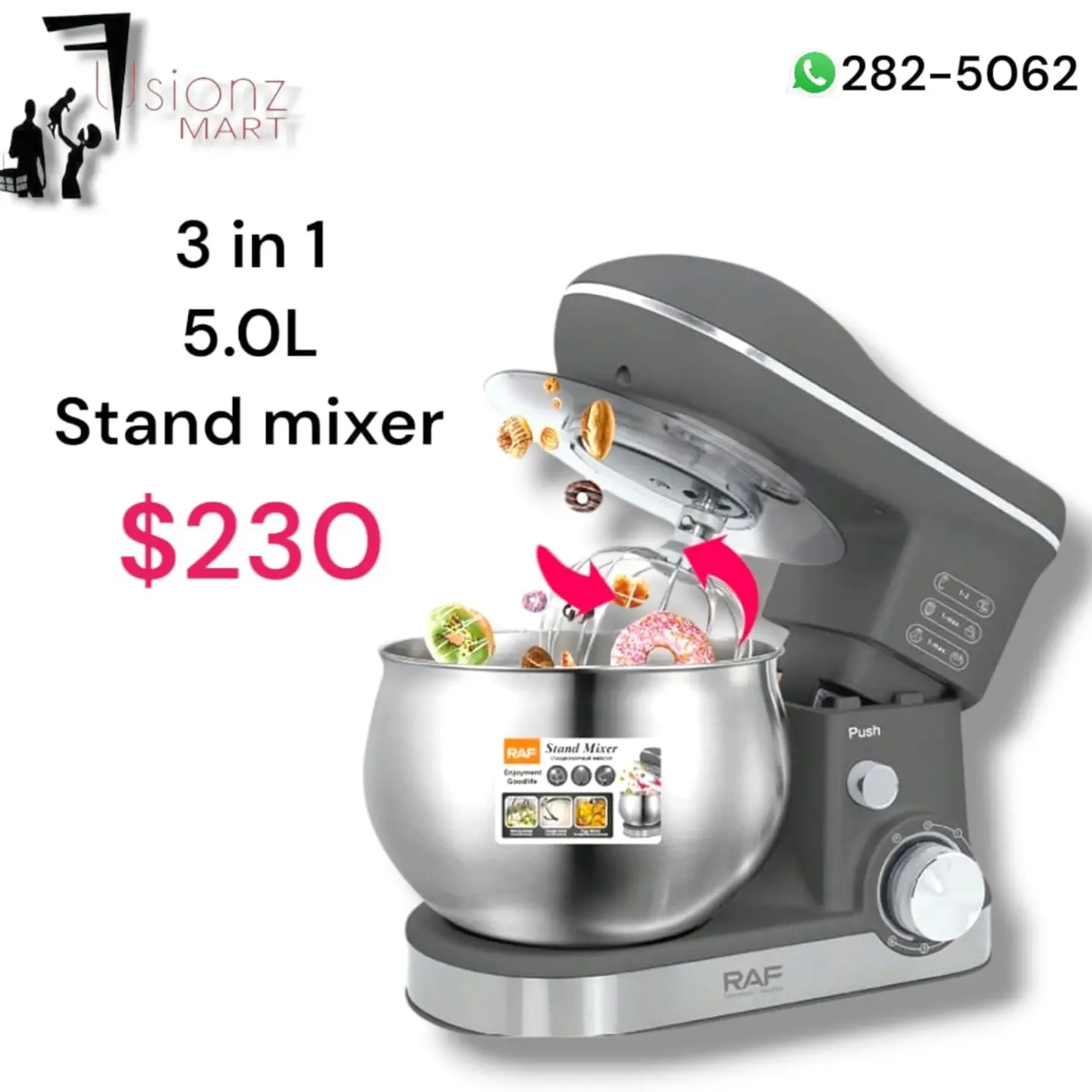 Fusionz Mart Kitchen Appliances — Electronic Scale $10, Blender $135, Stand Mixer $230