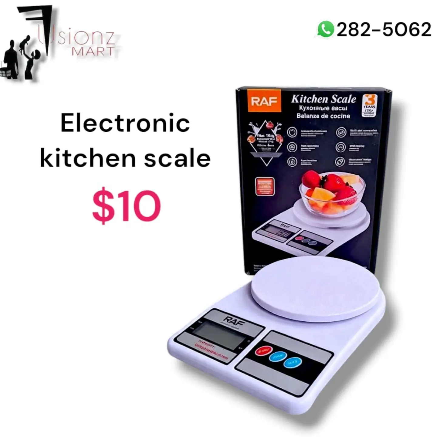 Fusionz Mart Kitchen Appliances — Electronic Scale $10, Blender $135, Stand Mixer $230