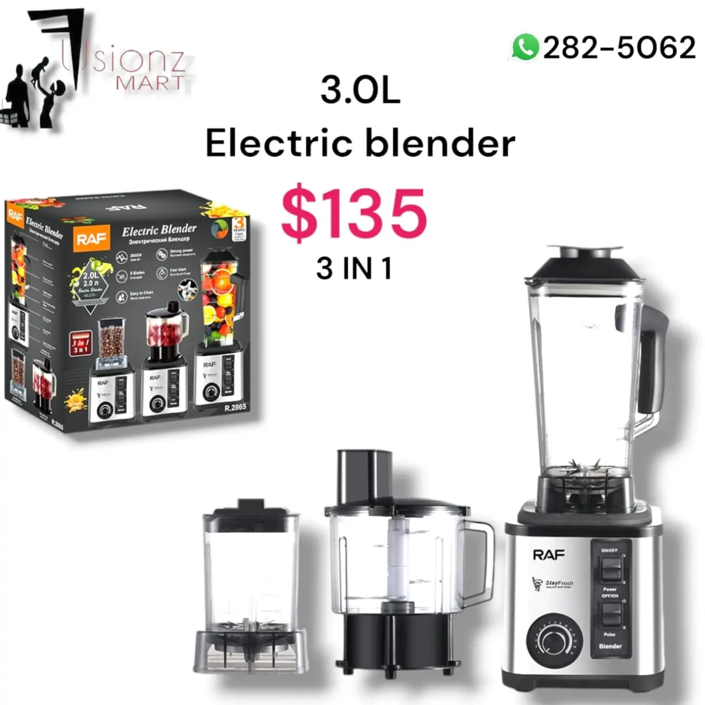 Fusionz Mart Kitchen Appliances — Electronic Scale $10, Blender $135, Stand Mixer $230