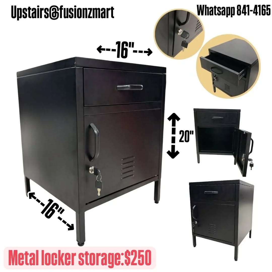 Metal Locker Storage & Drawers Available at Fusionz Mart