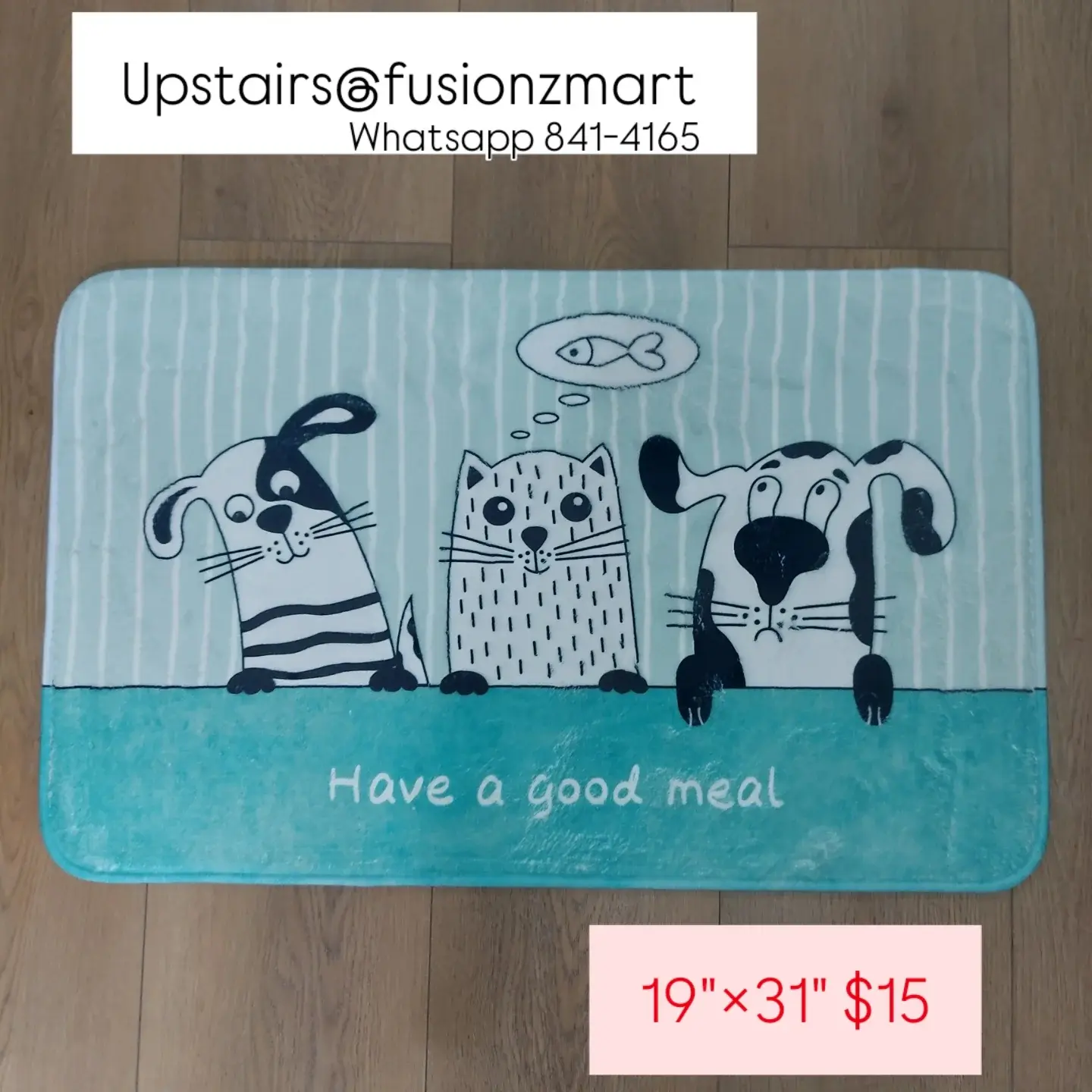 Decorative Mats – 19"×31" for $15 at Fusionz Mart