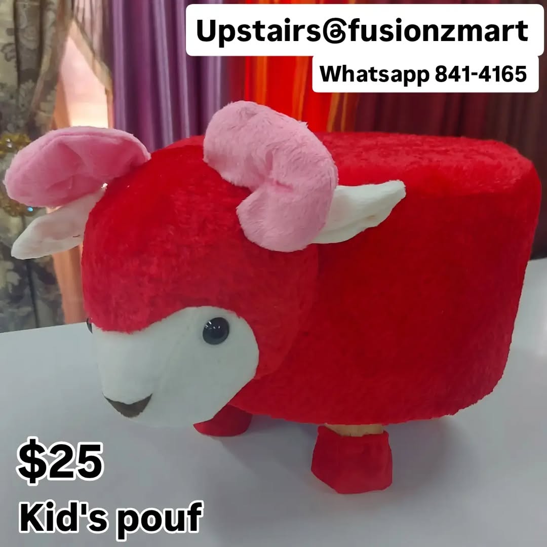 Kid's Poufs – $25 Each at Fusionz Mart
