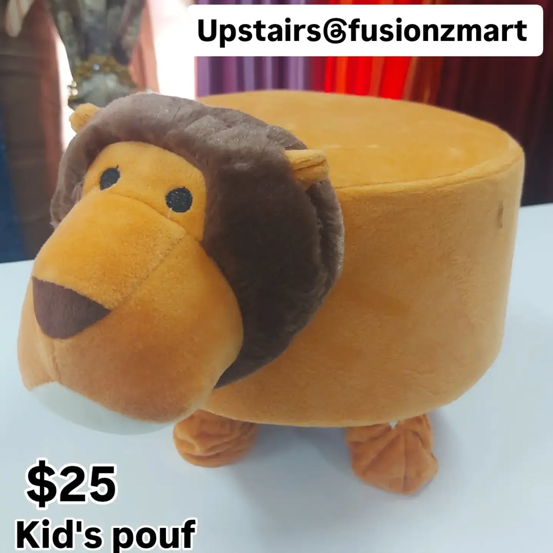 Kid's Poufs – $25 Each at Fusionz Mart