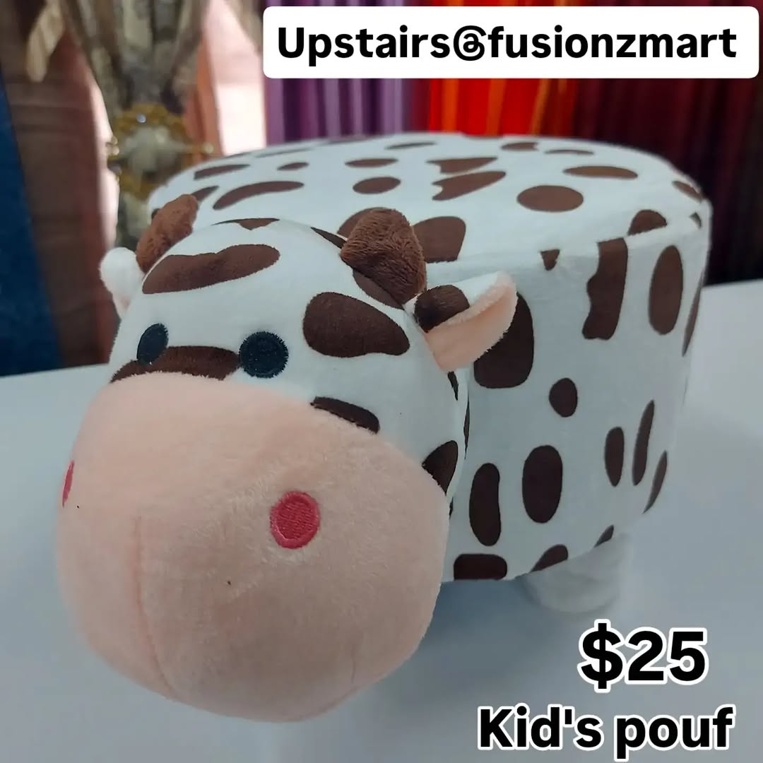 Kid's Poufs – $25 Each at Fusionz Mart