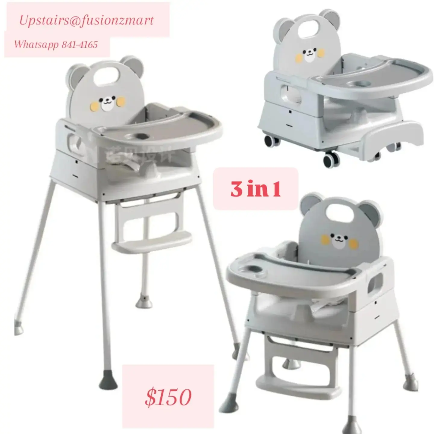 Baby High Chairs Available at Fusionz Mart – From $135