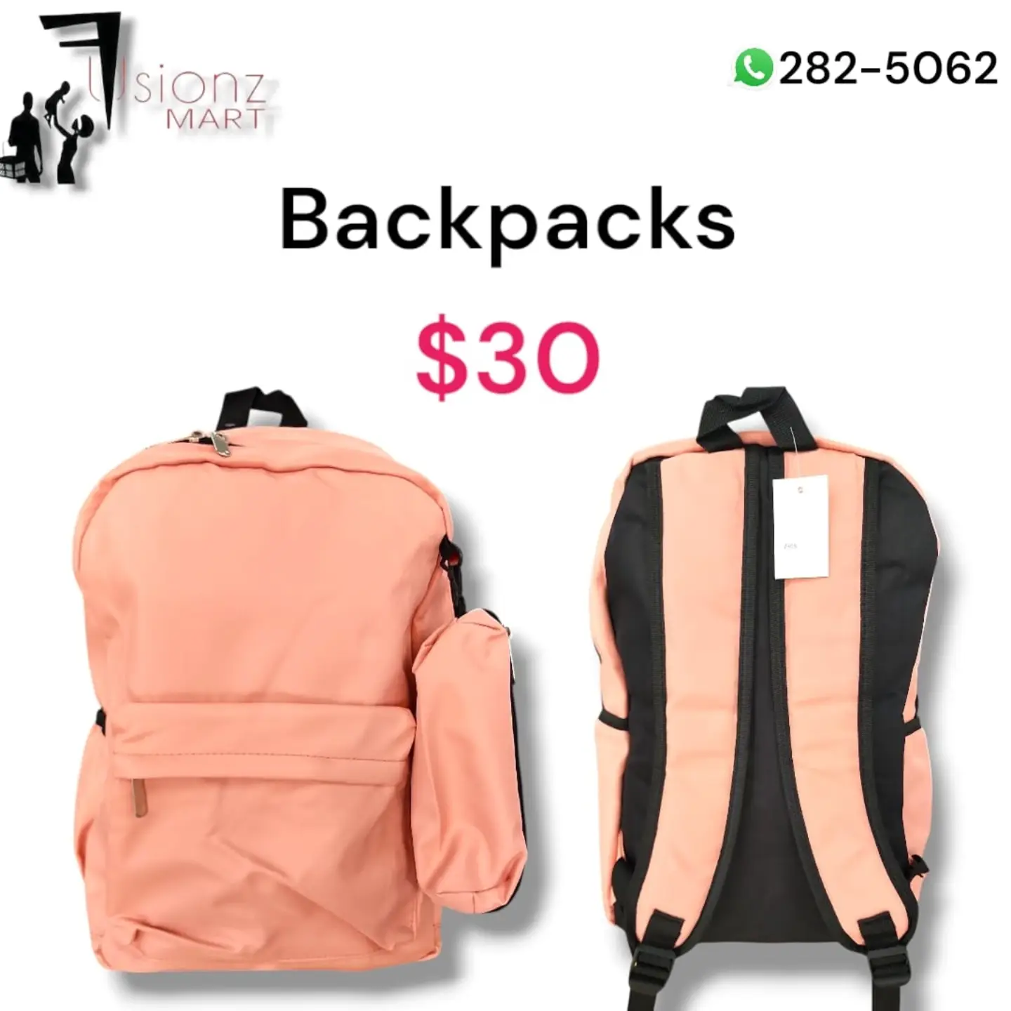 Backpacks Available at Fusionz Mart – From $30