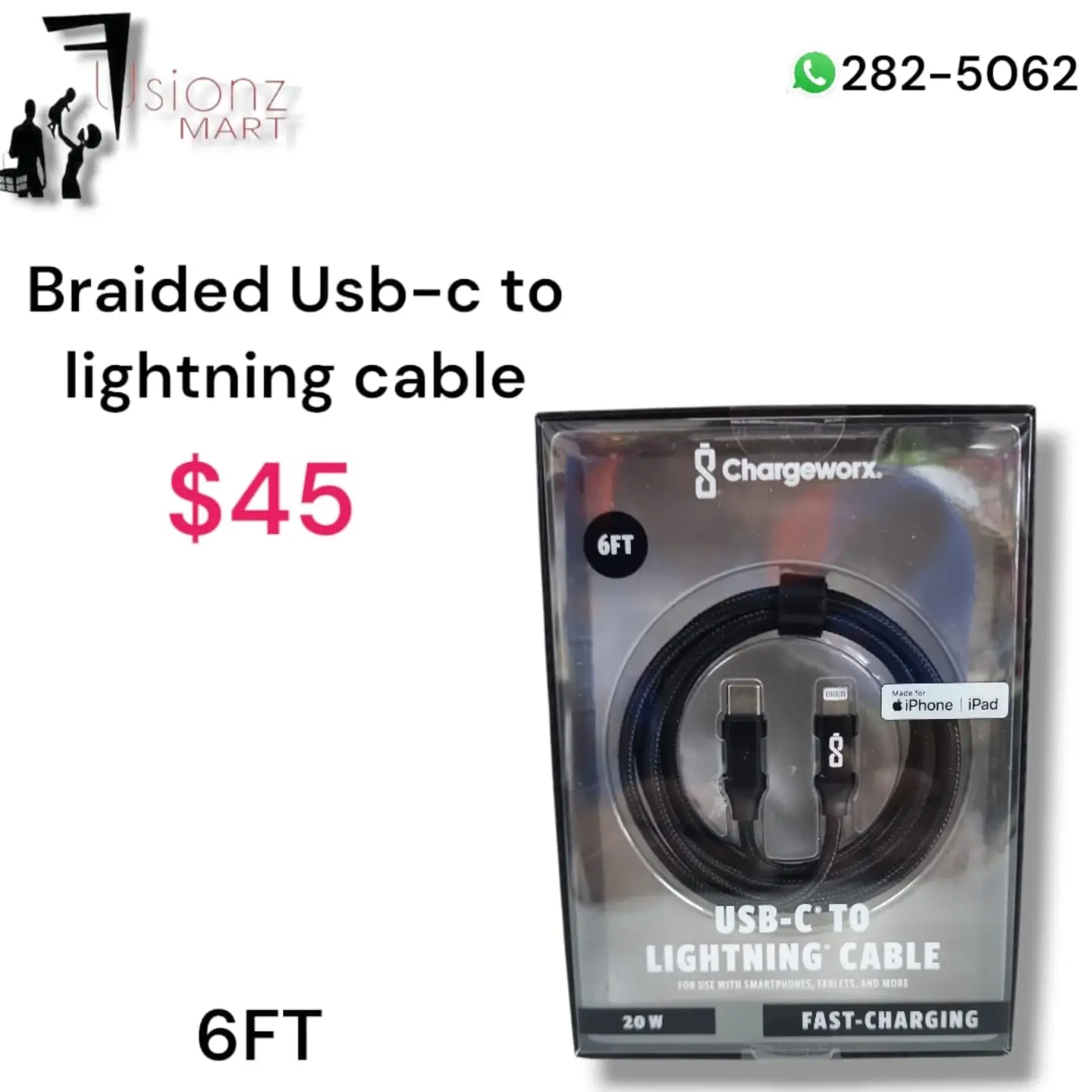 New Arrivals: Charging Cables at Fusionz Mart