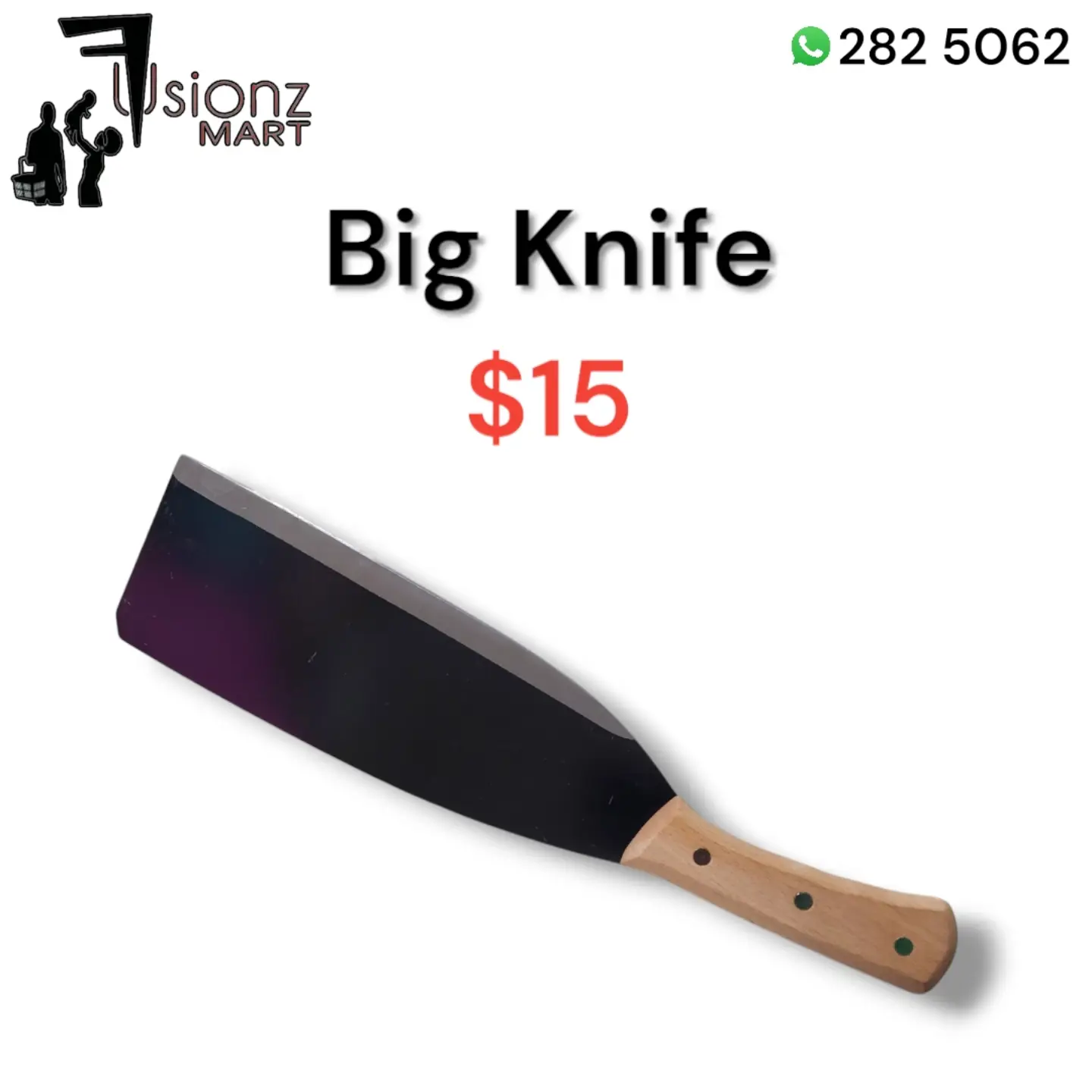 Small Meat Cleavers from $10 at Fusionz Mart