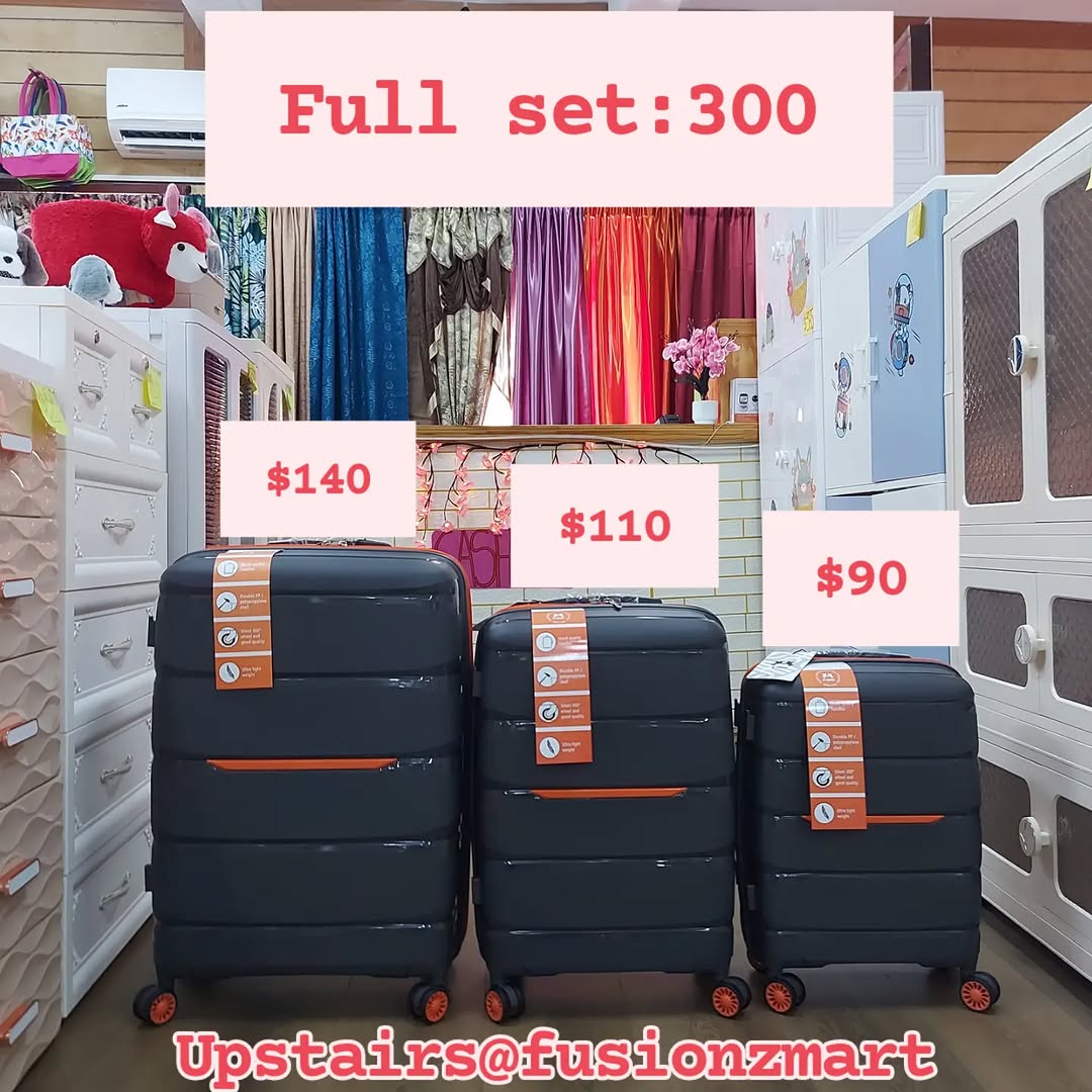 High Quality Hard Shell Suitcases – Individual & Full Set Pricing at Fusionz Mart