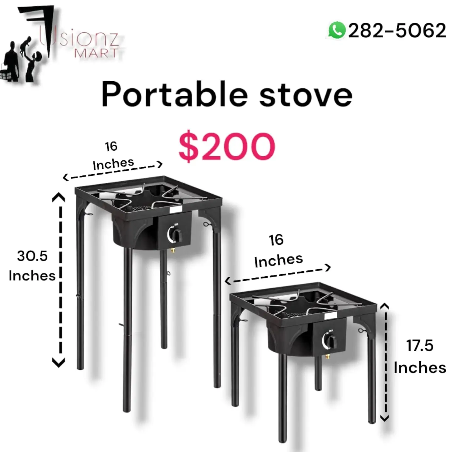 Gas Stoves Available at Fusionz Mart – From $120