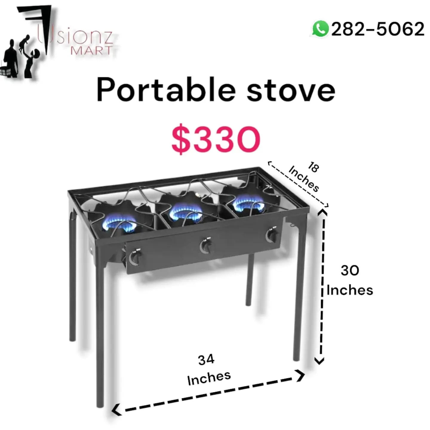 Gas Stoves Available at Fusionz Mart – From $120