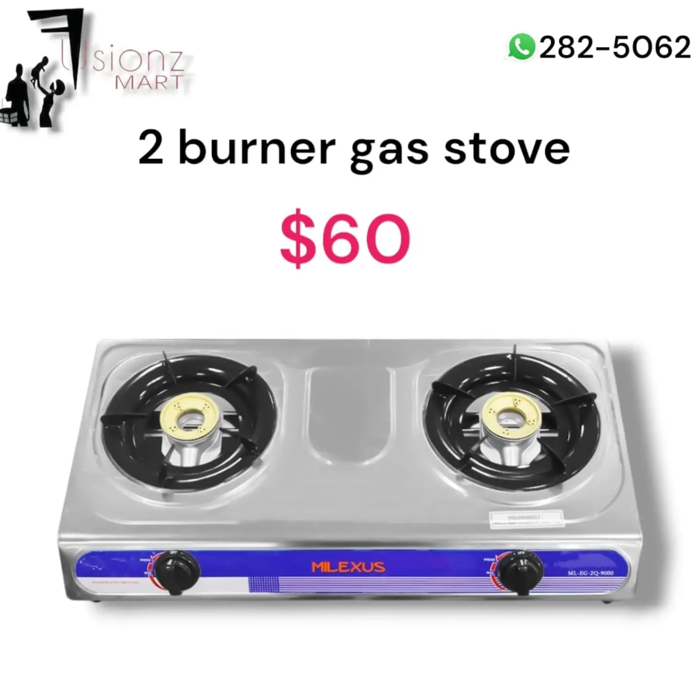 Gas Stoves Available at Fusionz Mart – From $120