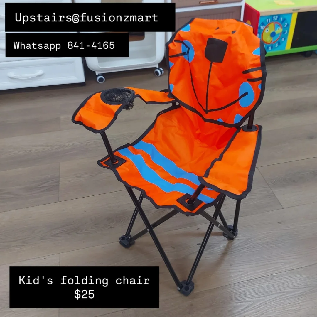 Kid's Folding Chairs – $25 Each at Fusionz Mart