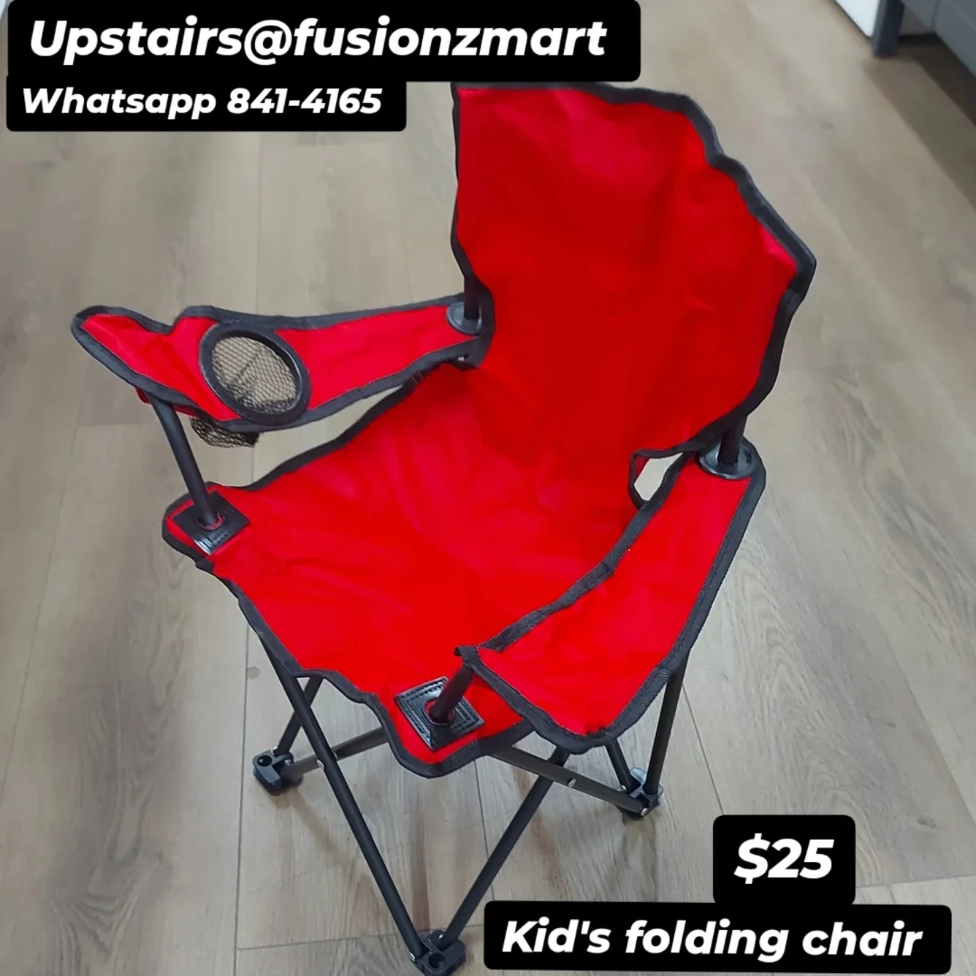 Kid's Folding Chairs – $25 Each at Fusionz Mart