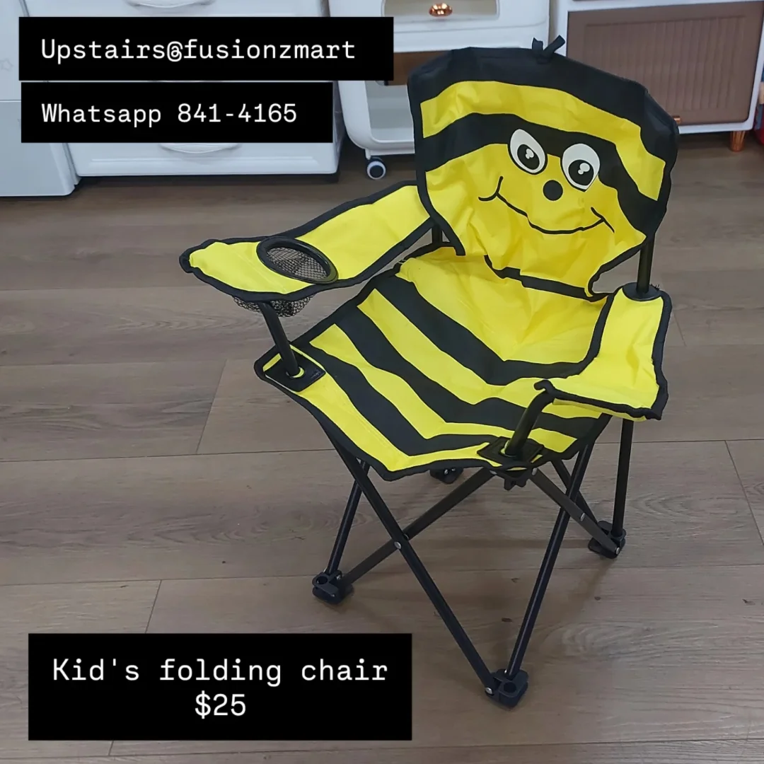 Kid's Folding Chairs – $25 Each at Fusionz Mart