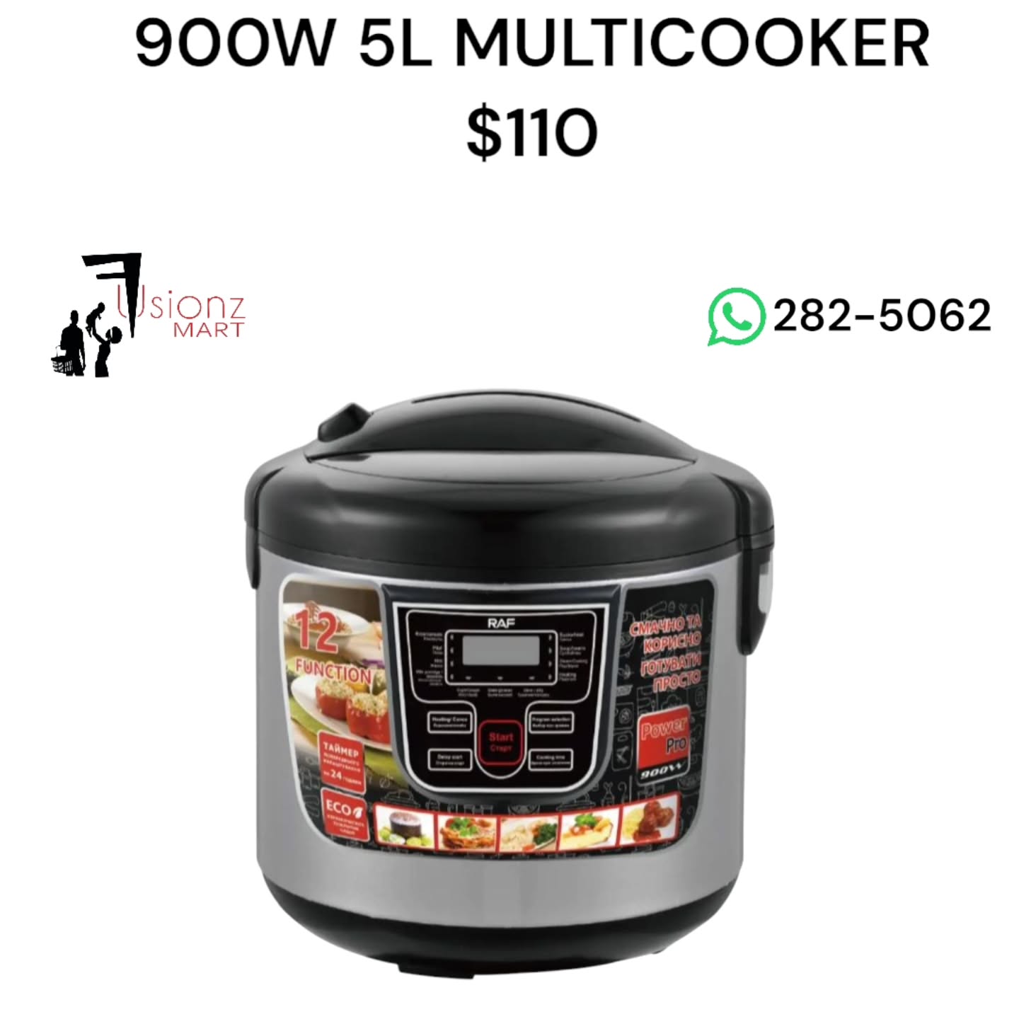 RAF Air Fryer Range – 3L at $125, 5L at $145, Double Basket Digital 5L at $250