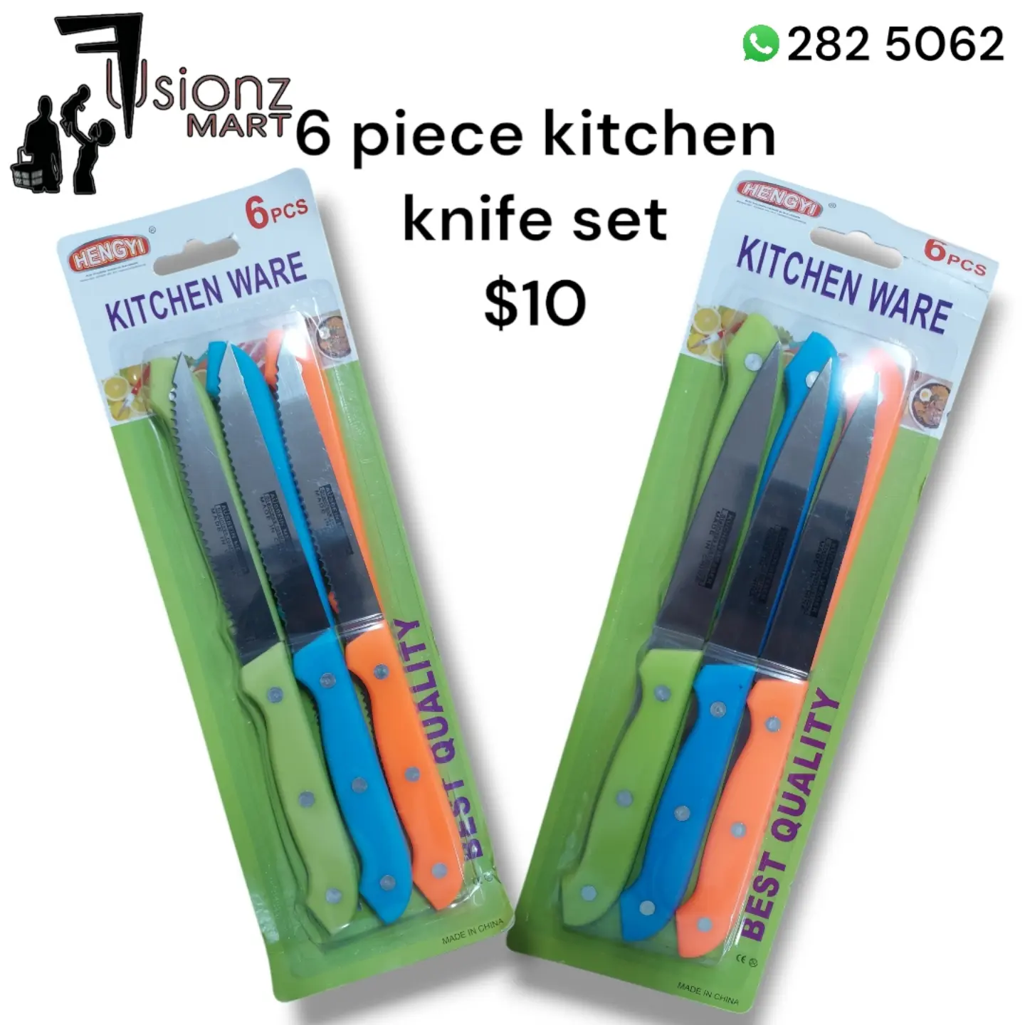 Kitchen Knives & Utensils Available at Fusionz Mart
