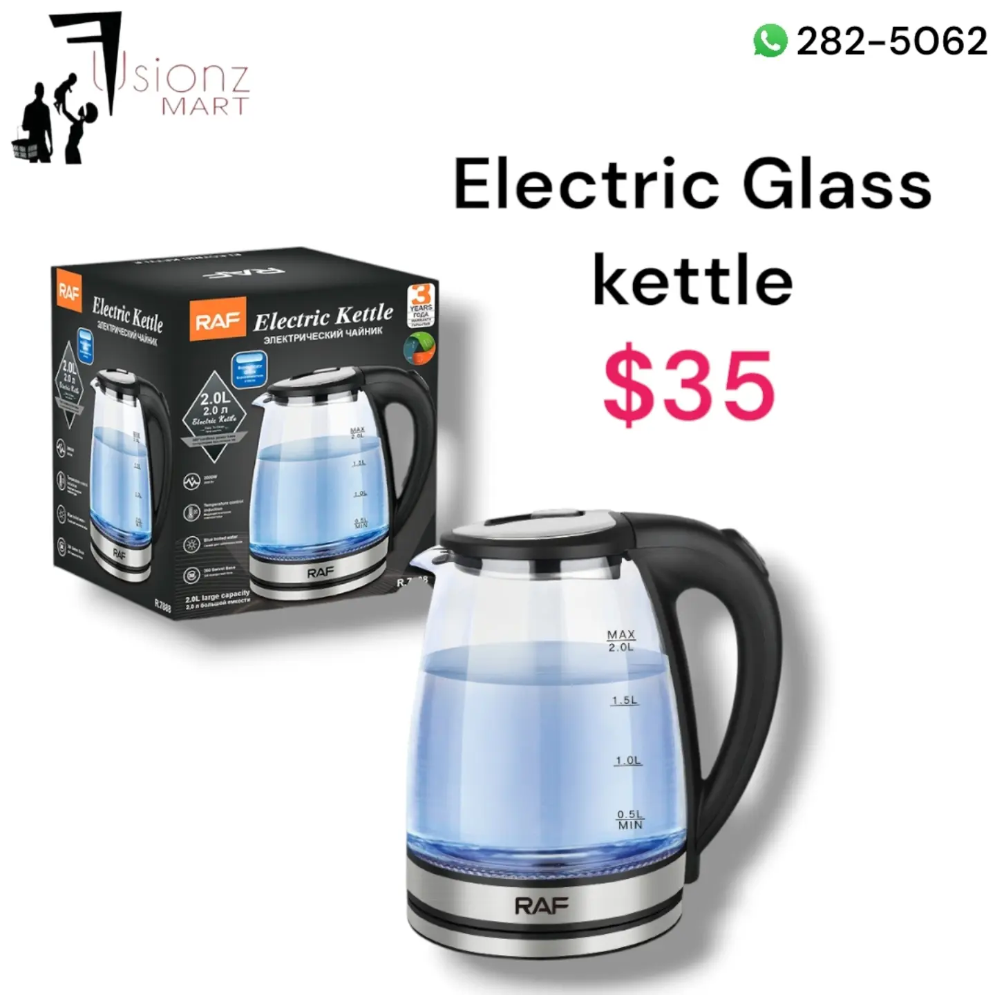 Refrigerators & Electric Kettles Available at Fusionz Mart – Prices from $45