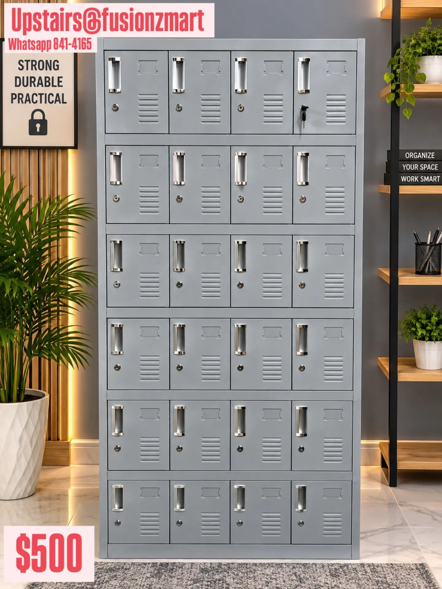 Metal Storage Lockers – $500 at Fusionz Mart
