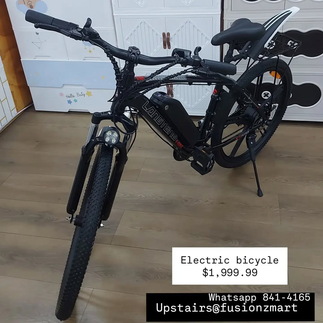 Electric Bikes & Cars Available at Fusionz Mart – $1,999.99