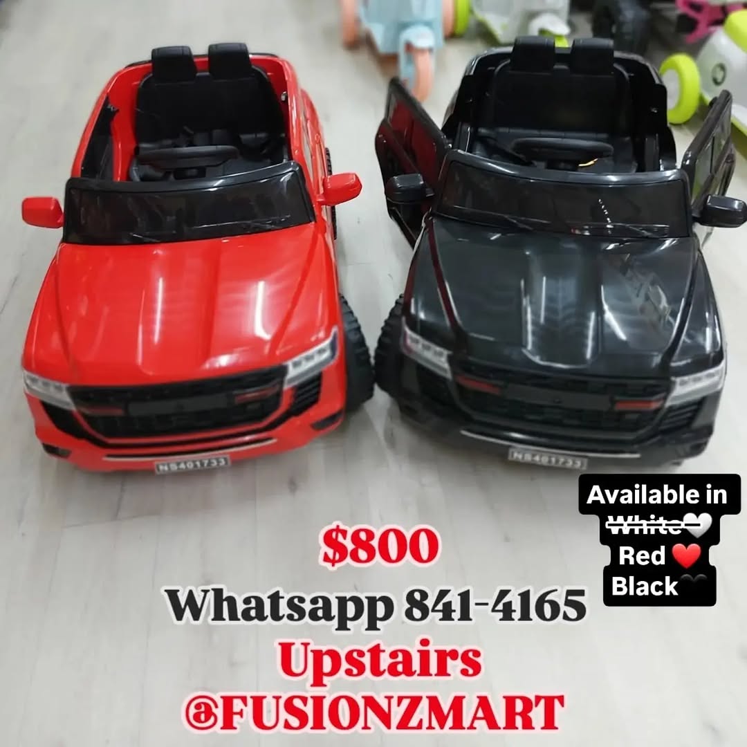 Electric Bikes & Cars Available at Fusionz Mart – $1,999.99
