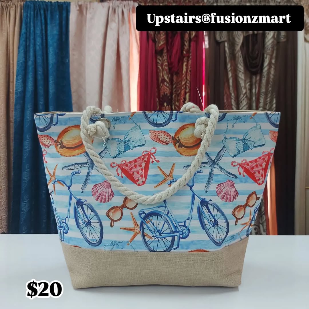 Beach Bags from $15 at Fusionz Mart