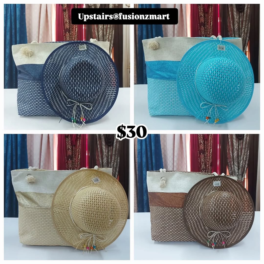 Beach Bags from $15 at Fusionz Mart