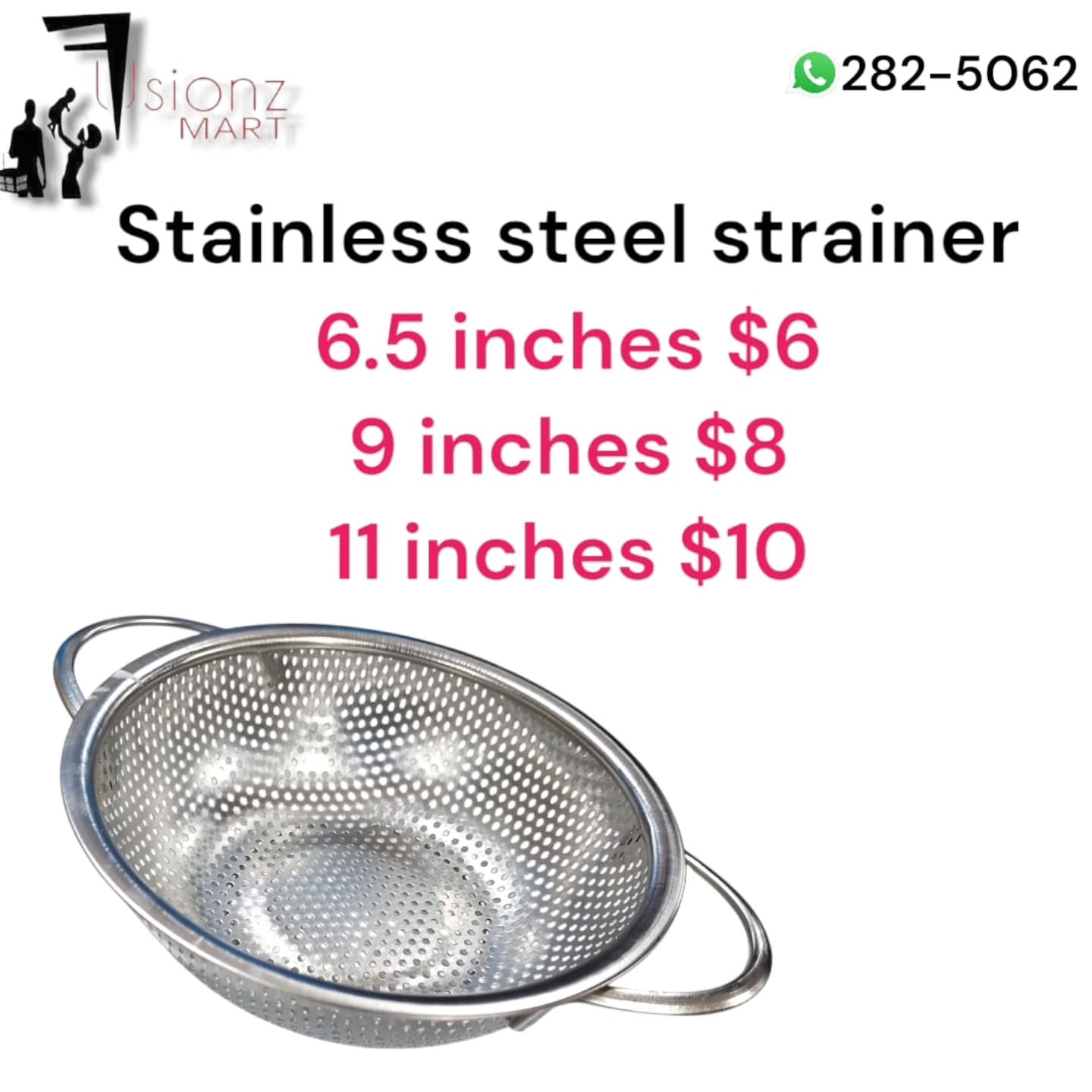Fusionz Mart Kitchen Essentials – Bowls, Strainers & Pressure Cookers