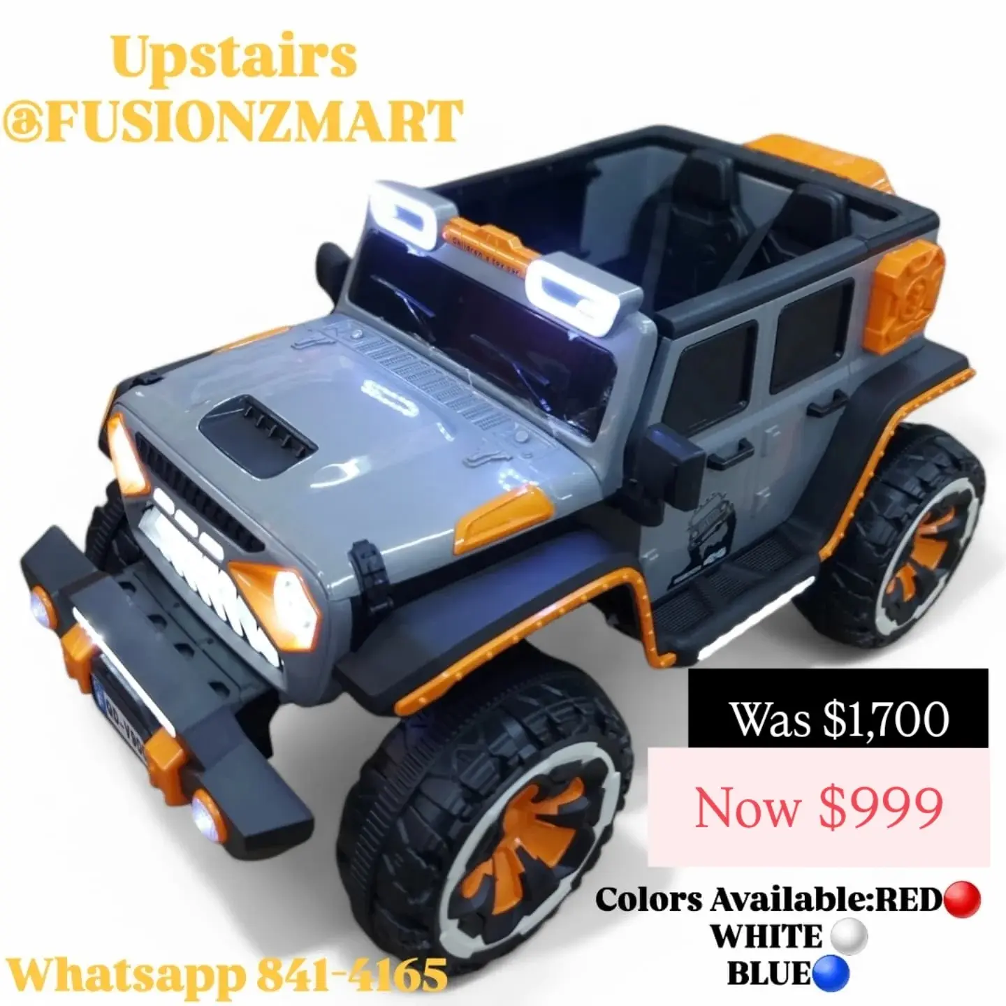 Kids Electric Cars & Scooters – Sale Prices at Fusionz Mart