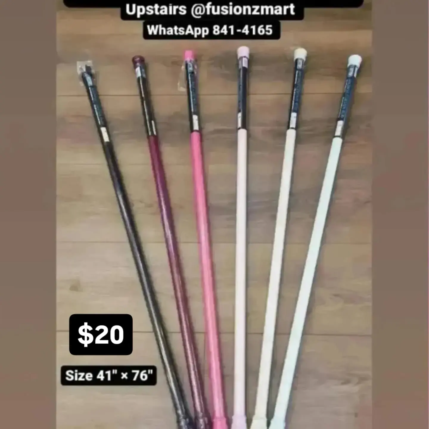 Curtain Rods & Curtains Available at Fusionz Mart – Prices from $0.15