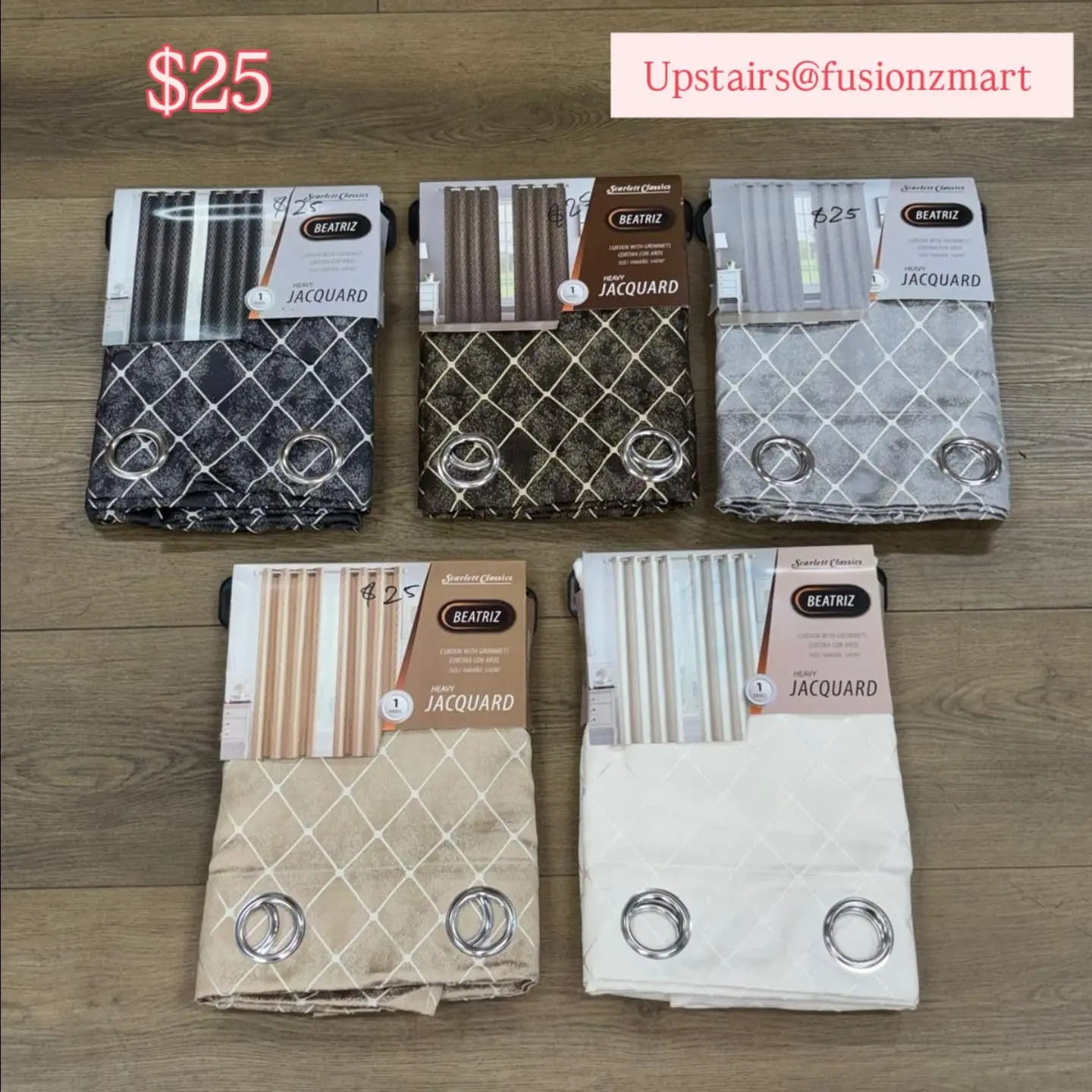 Curtain Rods & Curtains Available at Fusionz Mart – Prices from $0.15