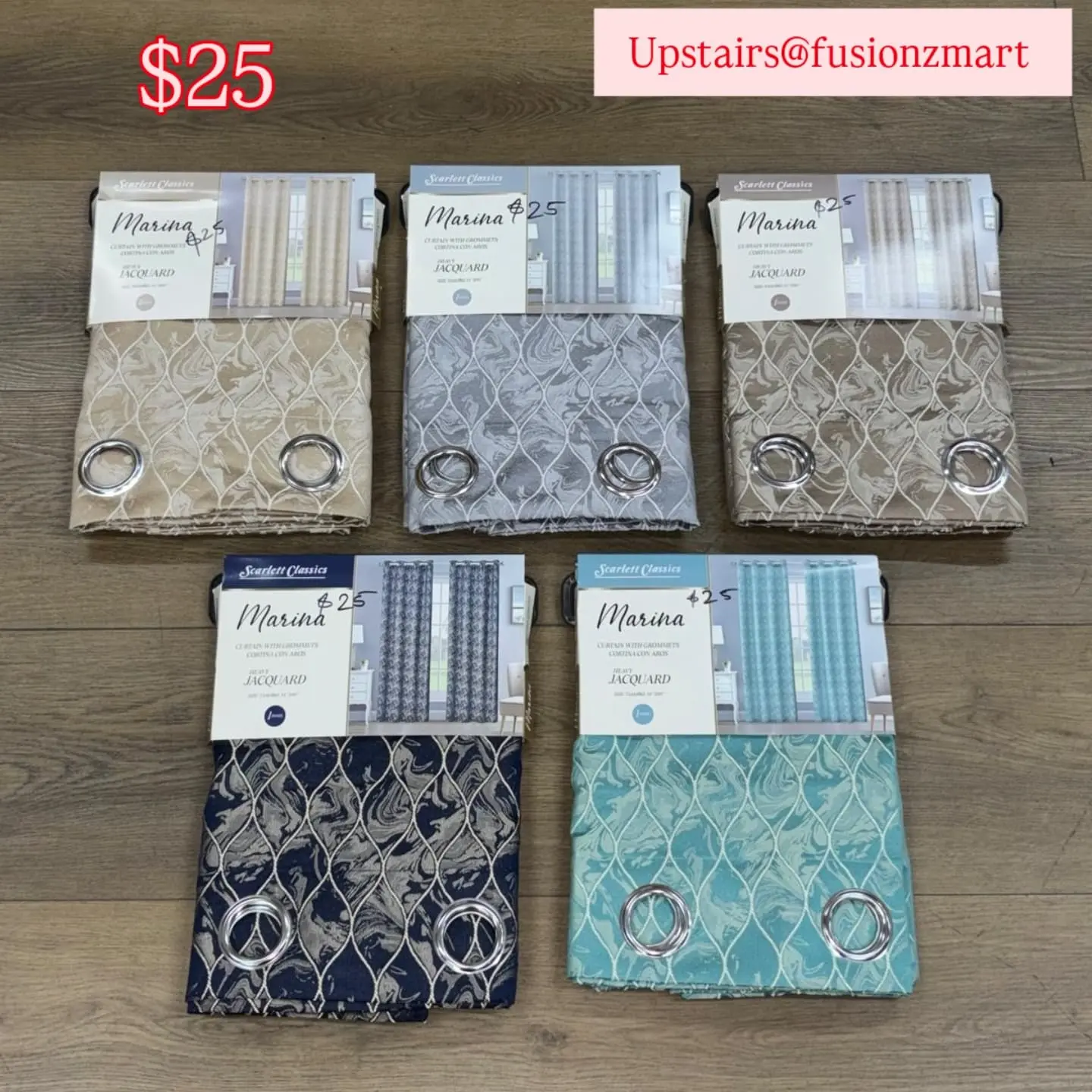 Curtain Rods & Curtains Available at Fusionz Mart – Prices from $0.15