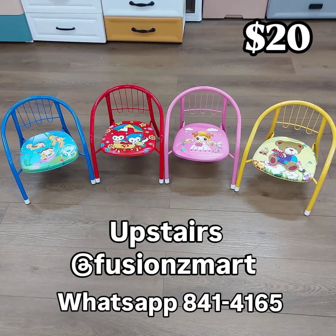 Kids' Chairs Available at Fusionz Mart – From $20