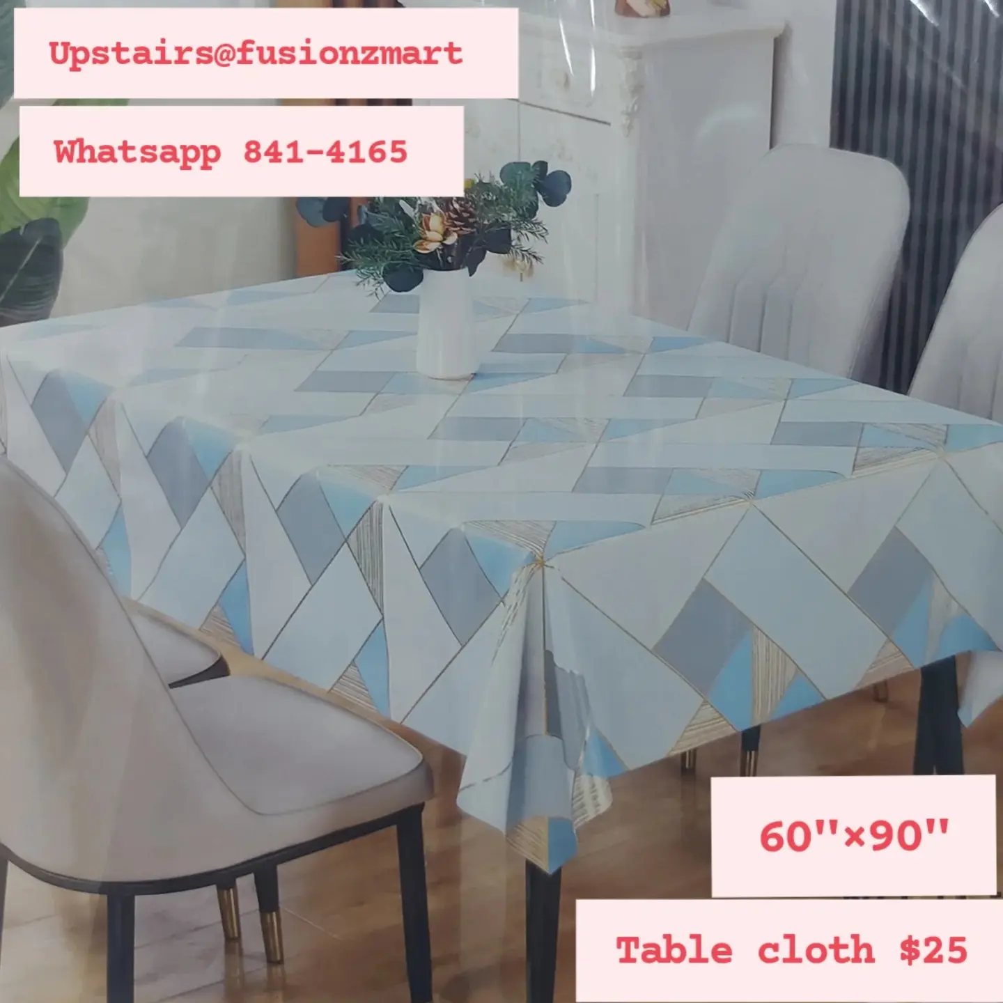 Tablecloths Available at Fusionz Mart – From $10