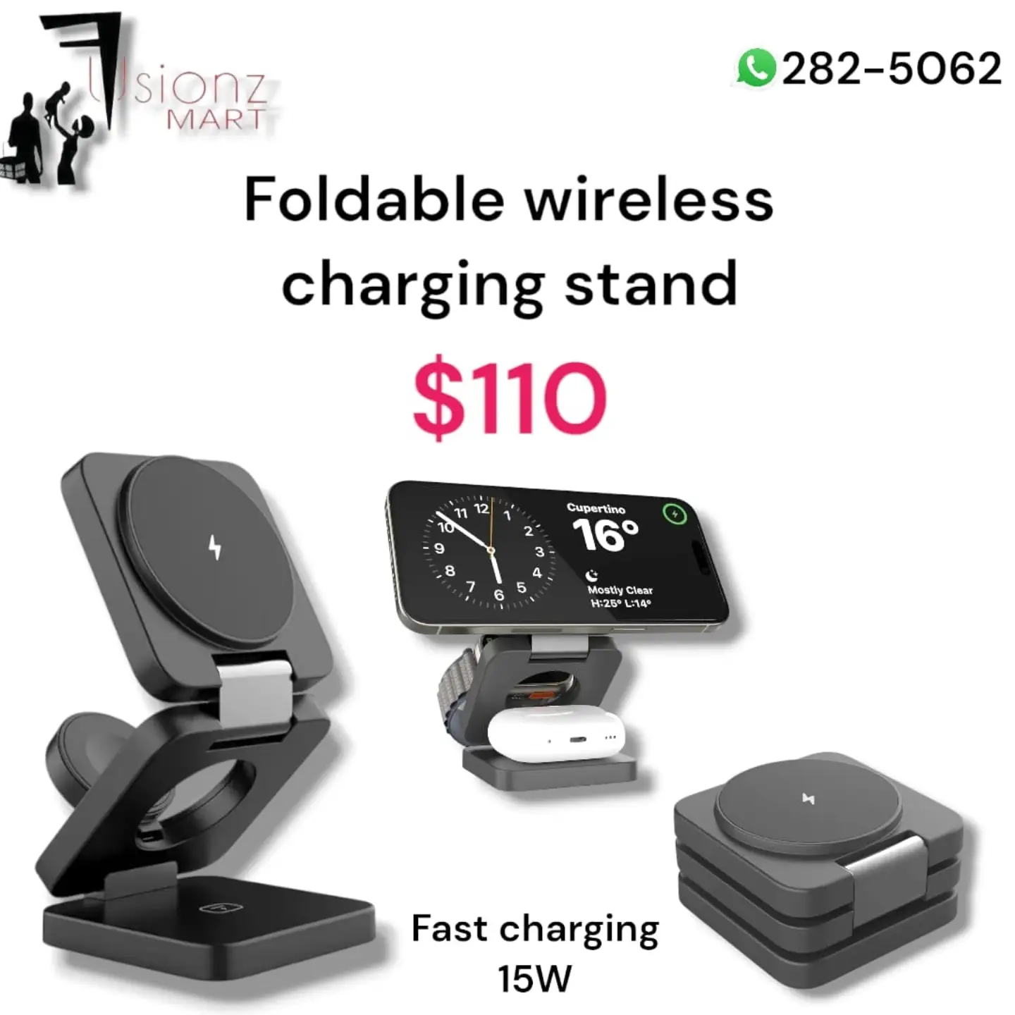 Fusionz Mart Tech Accessories – Wireless Chargers, Phone Holders & More