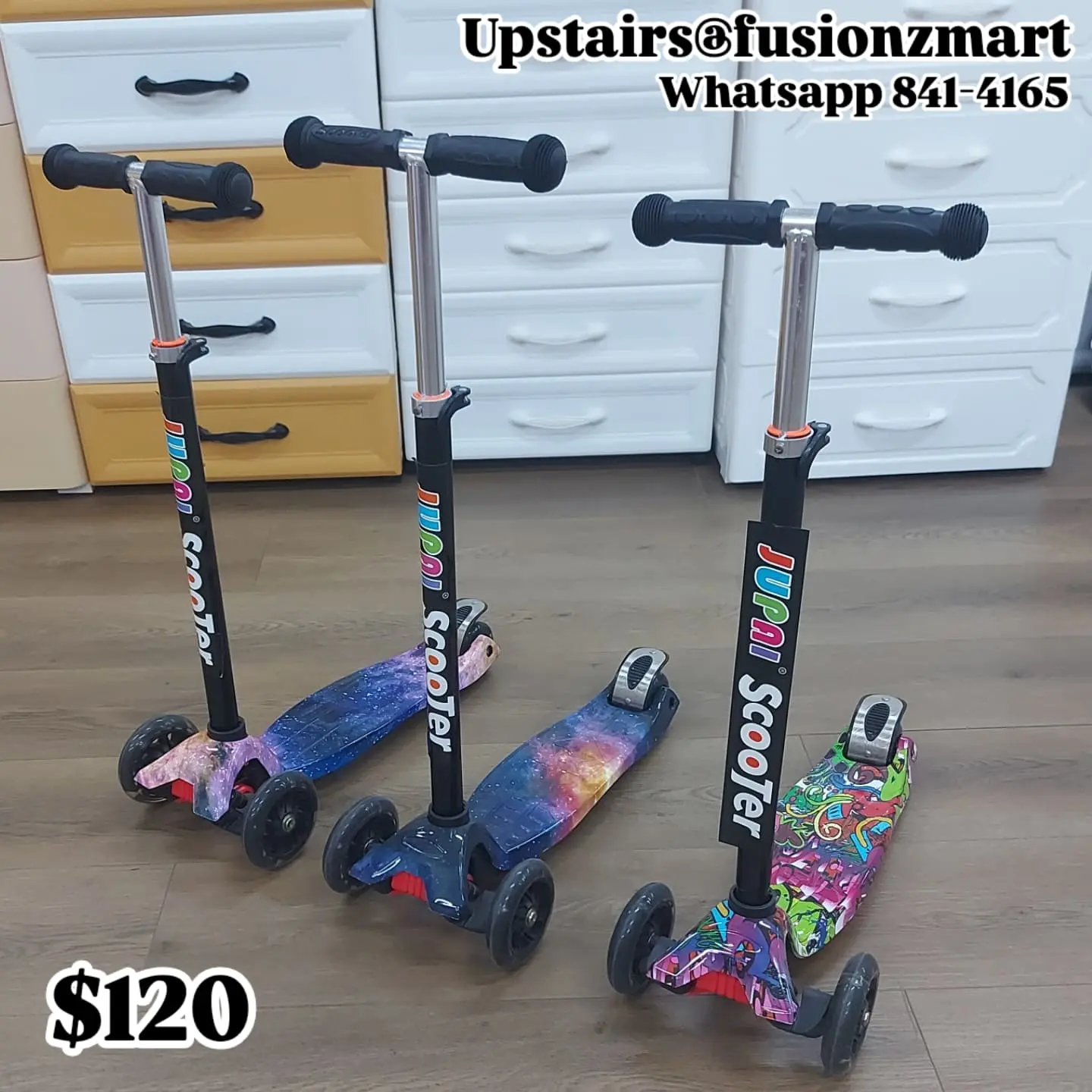 Kids' Scooters Available at Fusionz Mart – From $100