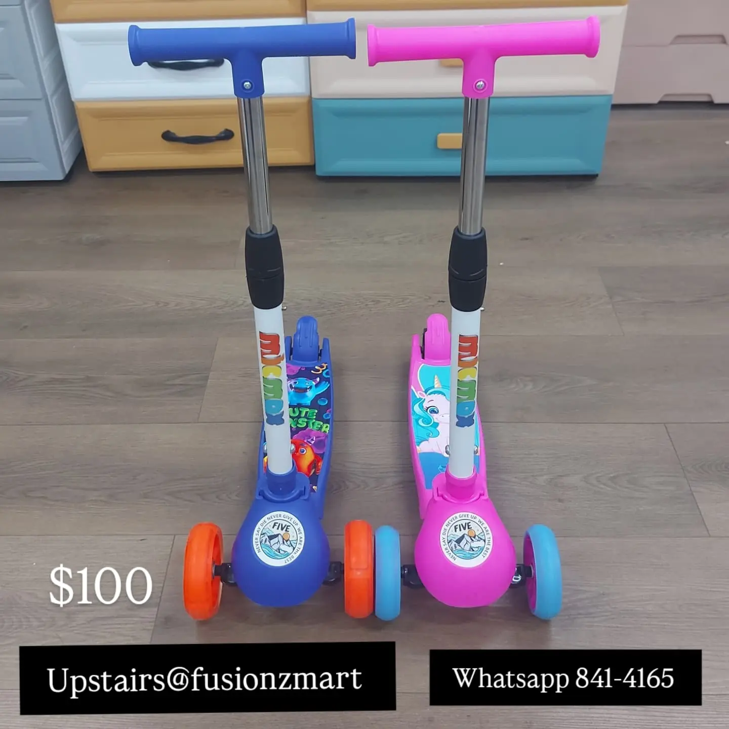 Kids' Scooters Available at Fusionz Mart – From $100