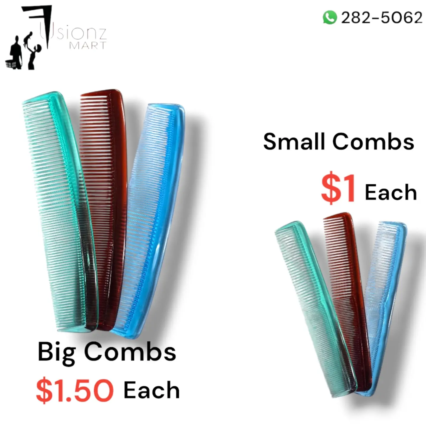 Fusionz Mart – Exfoliating Gloves $5, Eyebrow Razors $2, Hair Clips 2 for $1