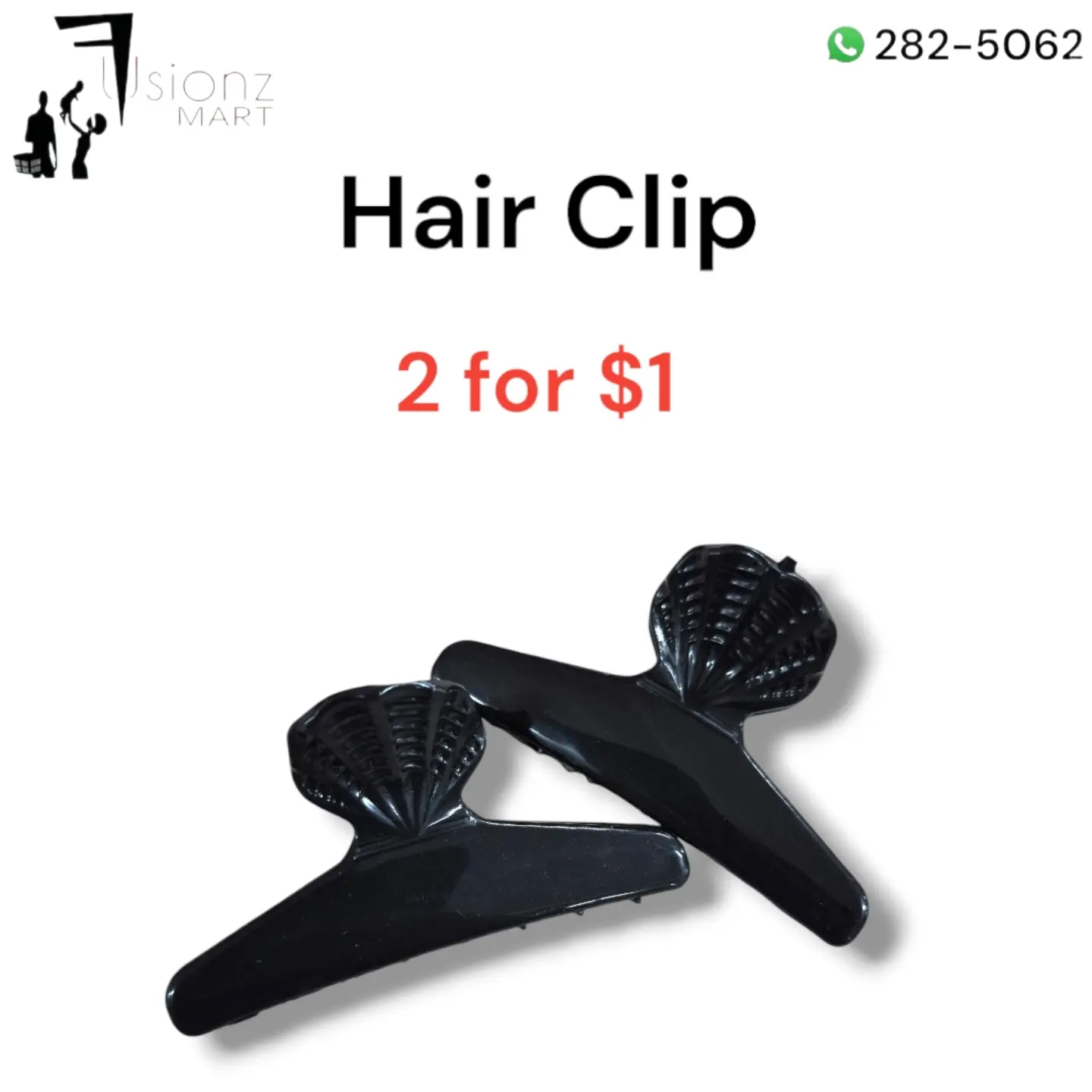 Fusionz Mart – Exfoliating Gloves $5, Eyebrow Razors $2, Hair Clips 2 for $1
