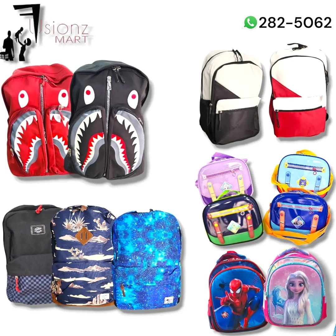 Backpacks Available at Fusionz Mart – Trolley Backpacks from $60