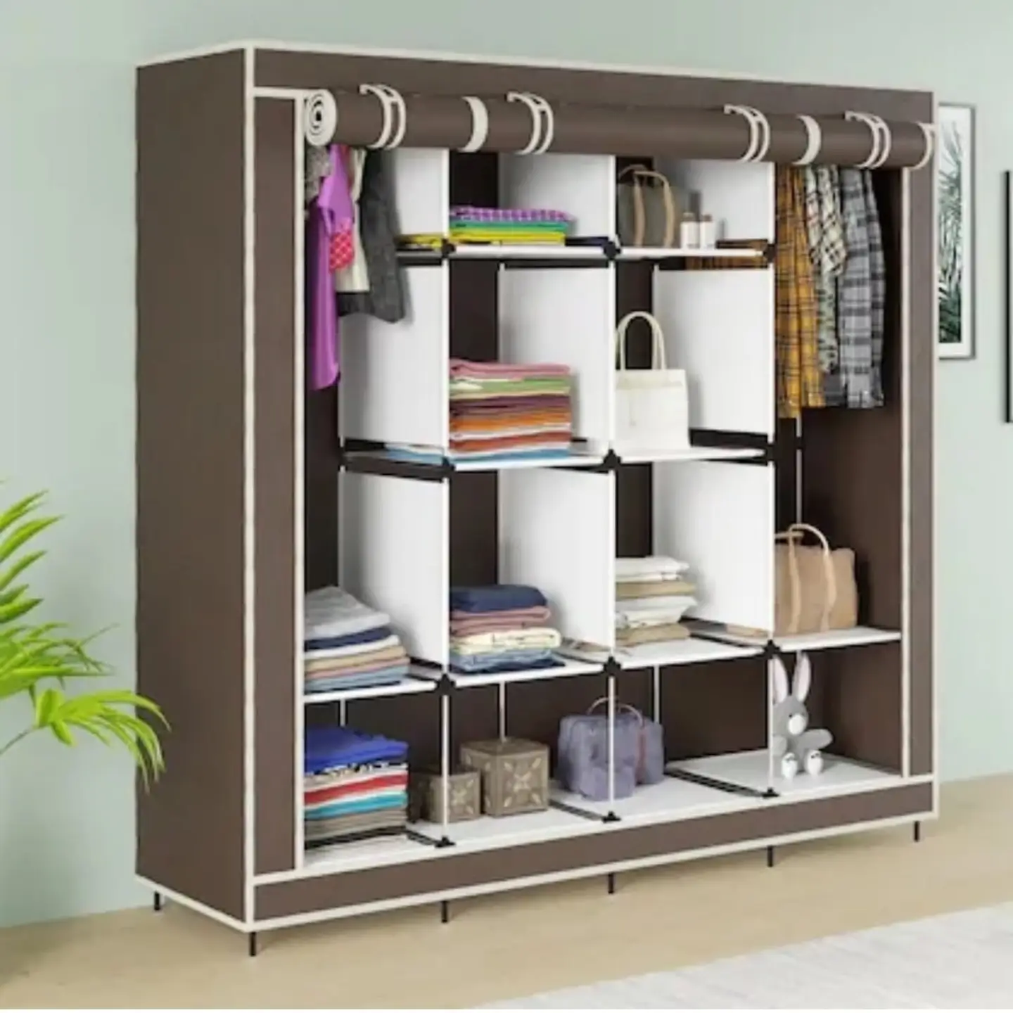 Fabric Storage Wardrobes – $105 | Available in 5 Colours