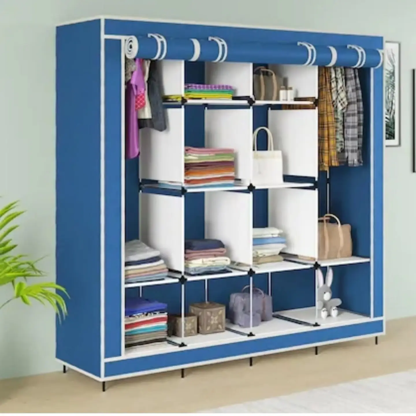 Fabric Storage Wardrobes – $105 | Available in 5 Colours