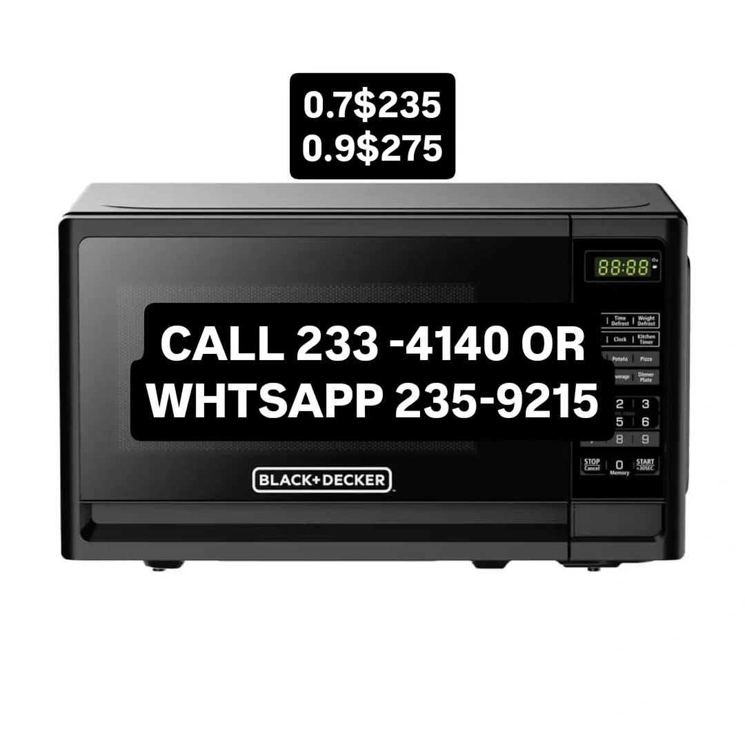 Fans & Microwaves For Sale – 10" Fan $40, Lasko 18" Fan, Black+Decker Microwaves from $235